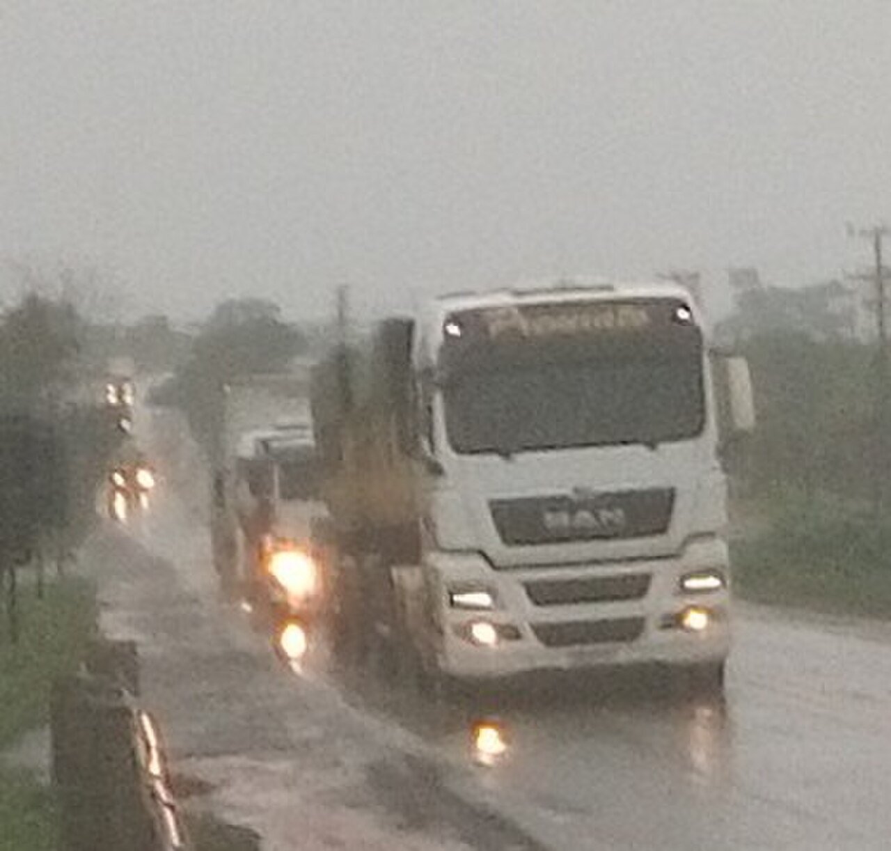 Rodovia no interior de Mato Grosso